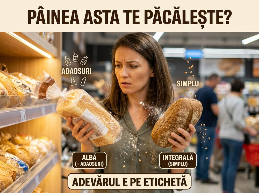P&acirc;ine sănătoasă cum alegi o p&acirc;ine mai puțin procesată