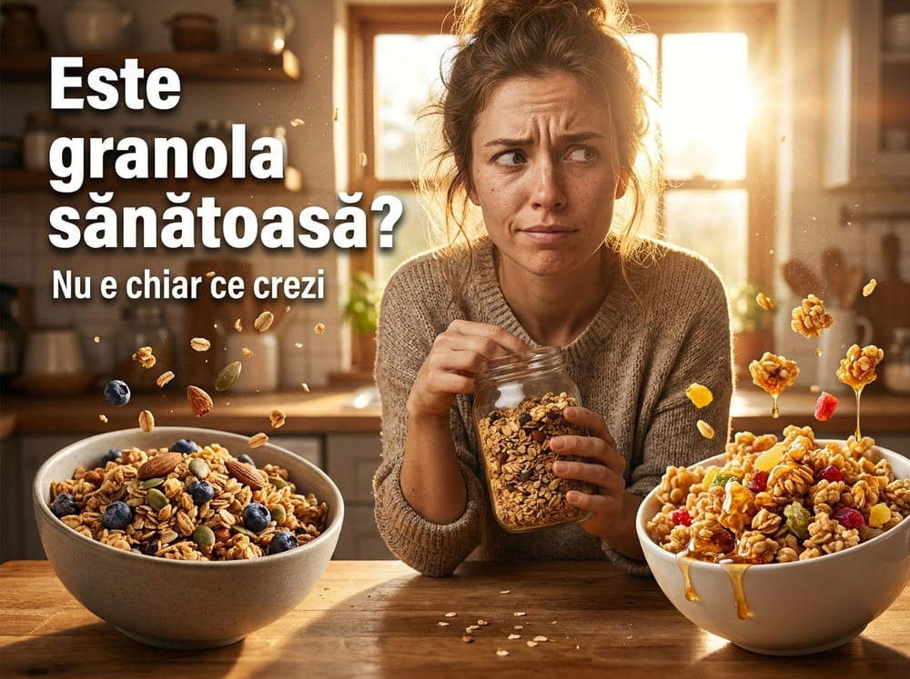 C&acirc;t de sănătoasă este granola de fapt și de ce pare o alegere corectă